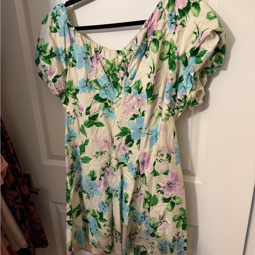 Old Navy Multicolor Floral Dress XXL